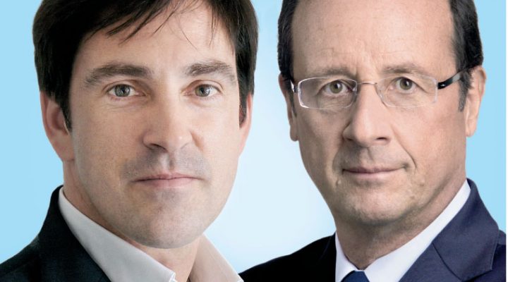 Bertrand Rocheron soutenu par Alain Vidalies, ministre chargé des relations avec le gouvernement